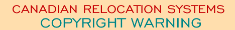 Canadian Relocation Systems Copyright Warning