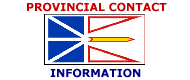 Newfoundland and Labrador Contact Information