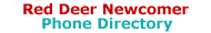 Red Deer Newcomer Phone Directory