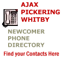 Ajax, Pickering, Whitby Newcomer Phone Directory