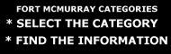 Fort McMurray Categories