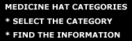 Medicine Hat  Categories