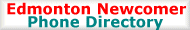Edmonton Newcomer Phone Directory