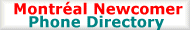 Montreal Newcomer Phone Directory