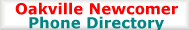 Oakville Newcomer Phone Directory